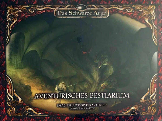 Das Schwarze Auge - Spielkartenset Aventurisches Bestiarium auf RPGMarket Publikation: Das Schwarze Auge - Spielkartenset Aventurisches Bestiarium