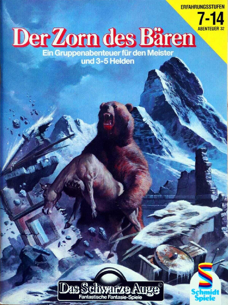 Das Schwarze Auge - Der Zorn des Bären auf RPGMarket Publikation: Das Schwarze Auge - Der Zorn des Bären