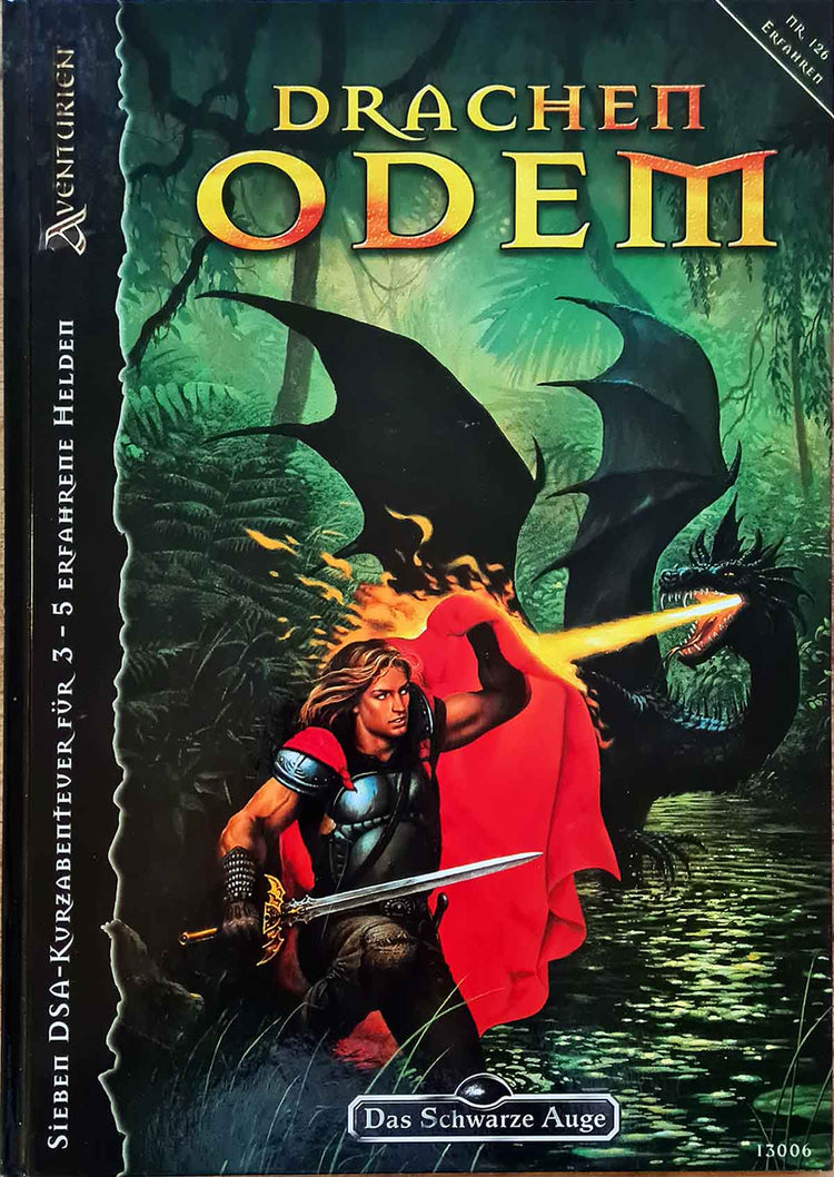 Das Schwarze Auge - Drachenodem auf RPGMarket Publikation: Das Schwarze Auge - Drachenodem