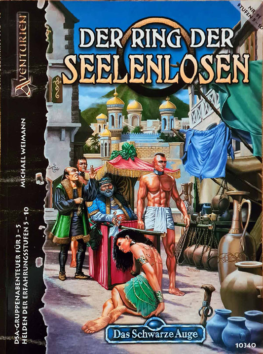 Das Schwarze Auge - Der Ring der Seelenlosen auf RPGMarket Publikation: Das Schwarze Auge - Der Ring der Seelenlosen