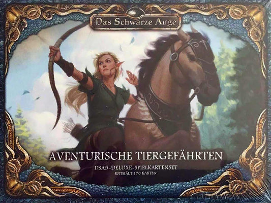 Das Schwarze Auge - Spielkartenset Aventurische Tiergefährten auf RPGMarket Publikation: Das Schwarze Auge - Spielkartenset Aventurische Tiergefährten