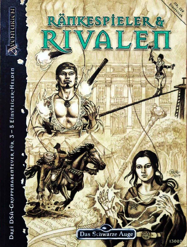 Das Schwarze Auge - Ränkespieler & Rivalen auf RPGMarket Publikation: Das Schwarze Auge - Ränkespieler & Rivalen