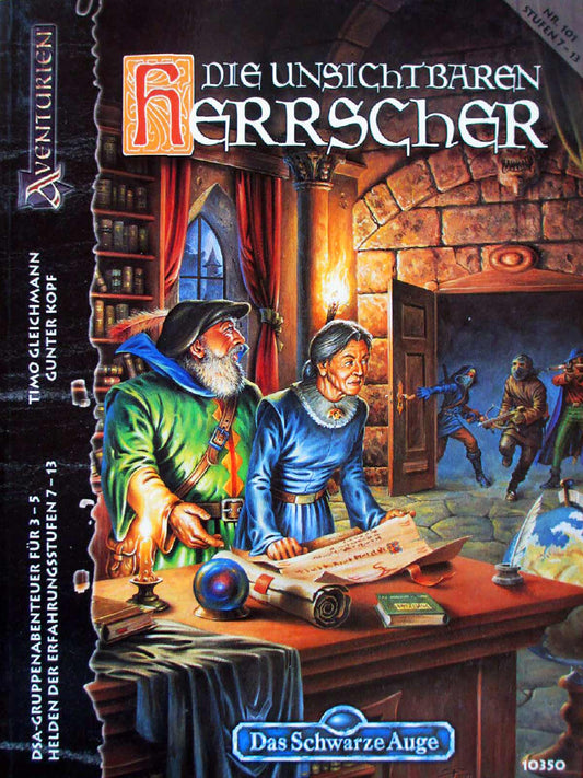 Das Schwarze Auge - Die unsichtbaren Herrscher auf RPGMarket Publikation: Das Schwarze Auge - Die unsichtbaren Herrscher