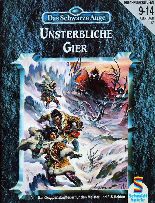 Das Schwarze Auge - Unsterbliche Gier auf RPGMarket Publikation: Das Schwarze Auge - Unsterbliche Gier