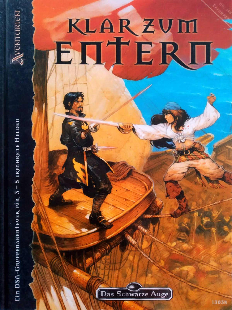 Das Schwarze Auge - Klar zum Entern auf RPGMarket Publikation: Das Schwarze Auge - Klar zum Entern