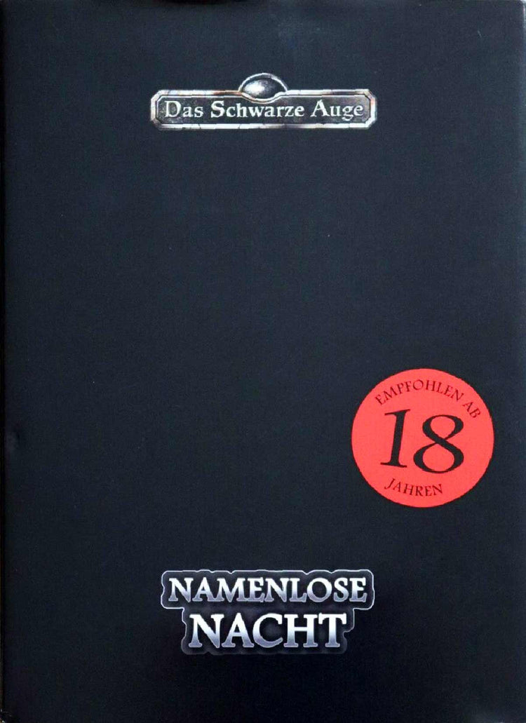 Das Schwarze Auge - Namenlose Nacht auf RPGMarket Publikation: Das Schwarze Auge - Namenlose Nacht