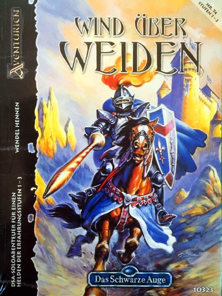 Das Schwarze Auge - Wind über Weiden auf RPGMarket Publikation: Das Schwarze Auge - Wind über Weiden