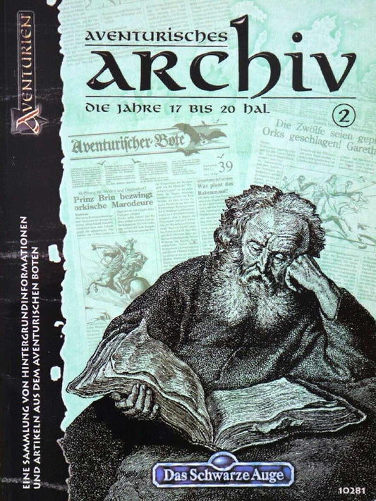 Das Schwarze Auge - Aventurisches Archiv II auf RPGMarket Publikation: Das Schwarze Auge - Aventurisches Archiv II