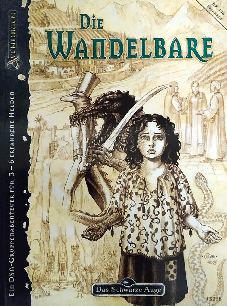 Das Schwarze Auge - Die Wandelbare auf RPGMarket Publikation: Das Schwarze Auge - Die Wandelbare