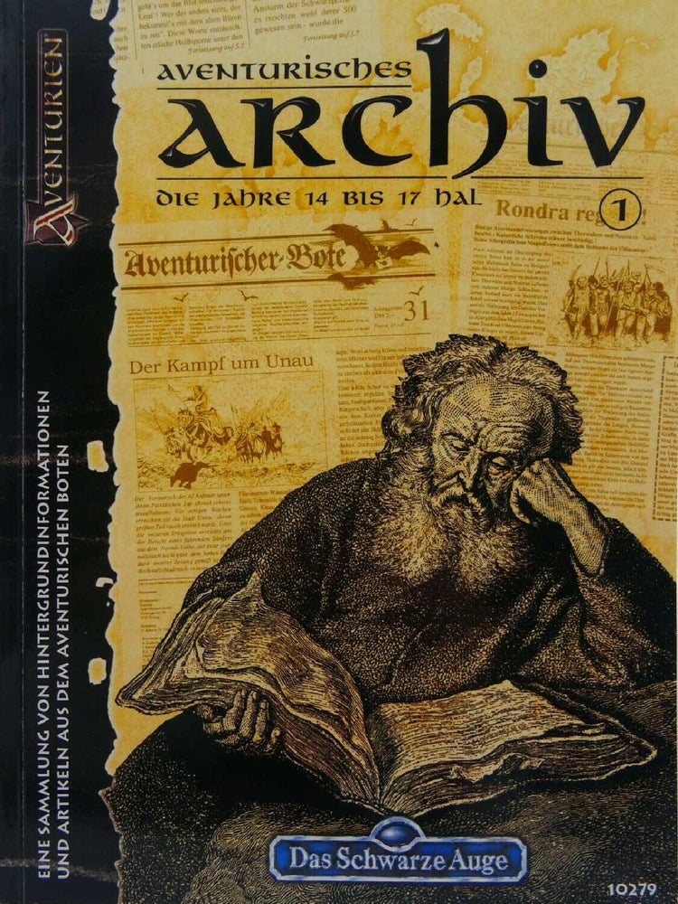 Das Schwarze Auge - Aventurisches Archiv I auf RPGMarket Publikation: Das Schwarze Auge - Aventurisches Archiv I