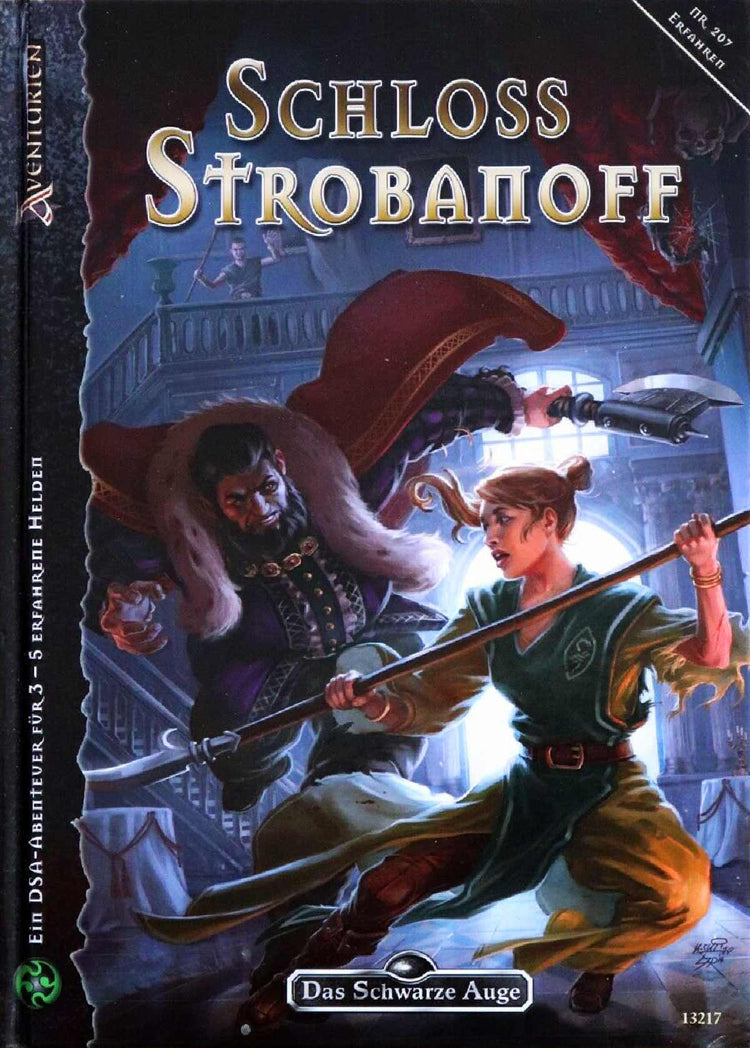 Das Schwarze Auge - Schloss Strobanoff auf RPGMarket Publikation: Das Schwarze Auge - Schloss Strobanoff