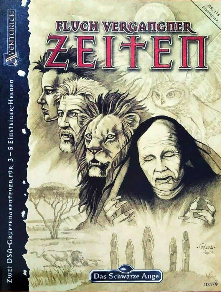 Das Schwarze Auge - Fluch vergangner Zeiten auf RPGMarket Publikation: Das Schwarze Auge - Fluch vergangner Zeiten