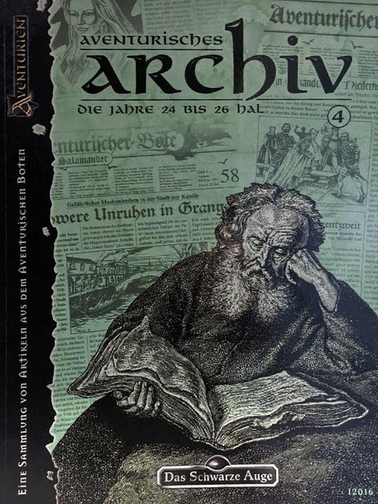 Das Schwarze Auge - Aventurisches Archiv IV auf RPGMarket Publikation: Das Schwarze Auge - Aventurisches Archiv IV