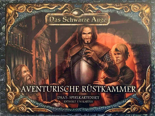 Das Schwarze Auge - Spielkartenset Aventurische Rüstkammer auf RPGMarket Publikation: Das Schwarze Auge - Spielkartenset Aventurische Rüstkammer