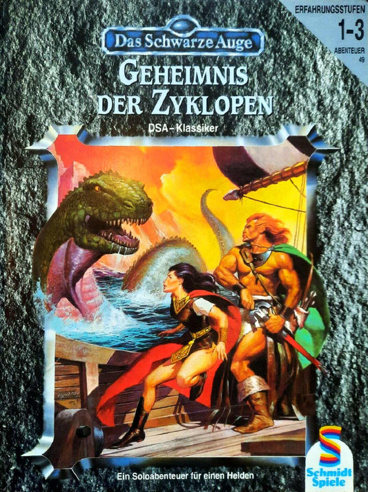 Das Schwarze Auge - Das Geheimnis der Zyklopen auf RPGMarket Publikation: Das Schwarze Auge - Das Geheimnis der Zyklopen