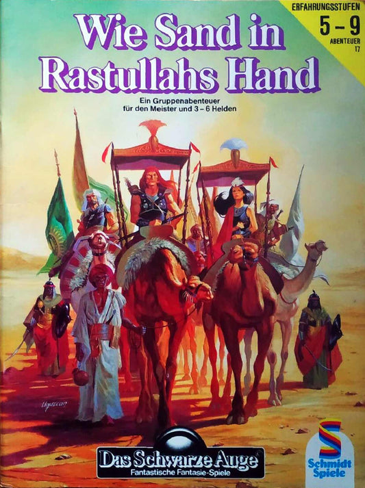 Das Schwarze Auge - Wie Sand in Rastullahs Hand auf RPGMarket Publikation: Das Schwarze Auge - Wie Sand in Rastullahs Hand