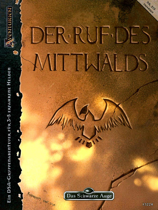 Das Schwarze Auge - Der Ruf des Mittwalds auf RPGMarket Publikation: Das Schwarze Auge - Der Ruf des Mittwalds