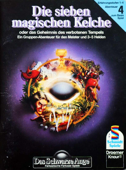 Das Schwarze Auge - Die sieben magischen Kelche auf RPGMarket Publikation: Das Schwarze Auge - Die sieben magischen Kelche
