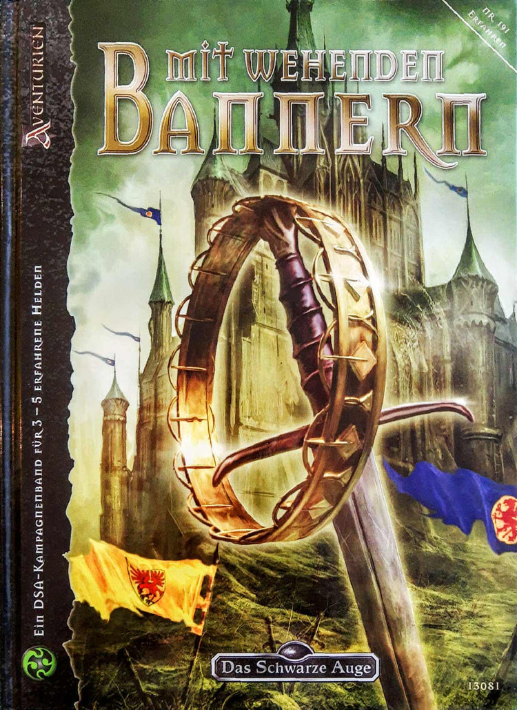 Das Schwarze Auge - Mit wehenden Bannern auf RPGMarket Publikation: Das Schwarze Auge - Mit wehenden Bannern