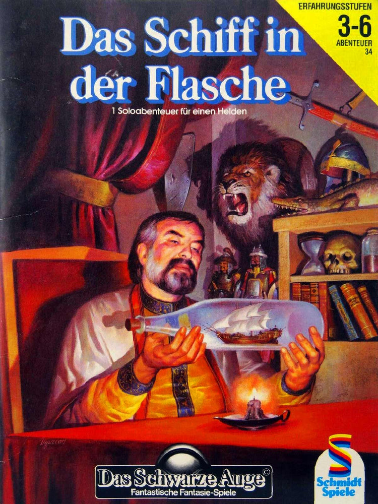 Das Schwarze Auge - Das Schiff in der Flasche auf RPGMarket Publikation: Das Schwarze Auge - Das Schiff in der Flasche
