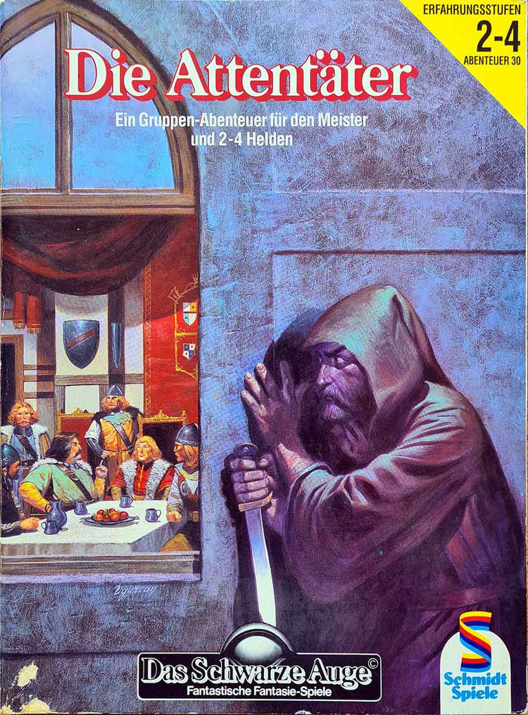 Das Schwarze Auge - Die Attentäter auf RPGMarket Publikation: Das Schwarze Auge - Die Attentäter