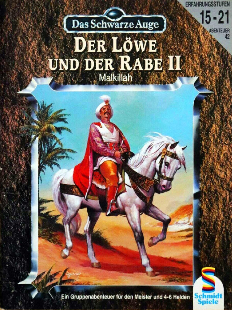 Das Schwarze Auge - Der Löwe und der Rabe II auf RPGMarket Publikation: Das Schwarze Auge - Der Löwe und der Rabe II