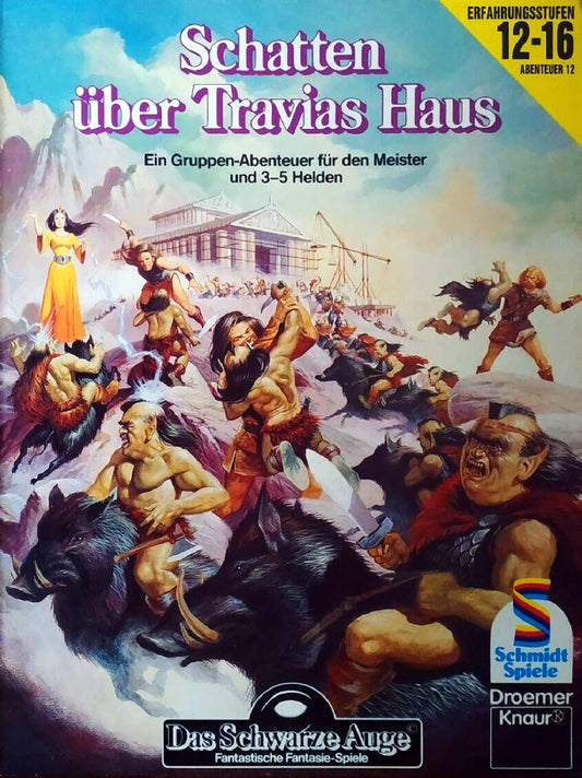 Das Schwarze Auge - Schatten über Travias Haus auf RPGMarket Publikation: Das Schwarze Auge - Schatten über Travias Haus