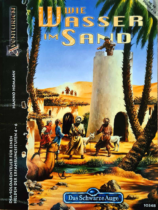 Das Schwarze Auge - Wie Wasser im Sand auf RPGMarket Publikation: Das Schwarze Auge - Wie Wasser im Sand