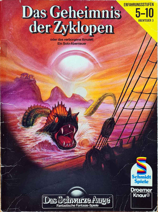 Das Schwarze Auge - Das Geheimnis der Zyklopen auf RPGMarket Publikation: Das Schwarze Auge - Das Geheimnis der Zyklopen