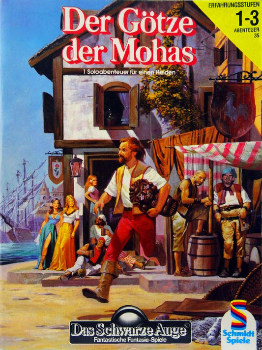 Das Schwarze Auge - Der Götze der Mohas auf RPGMarket Publikation: Das Schwarze Auge - Der Götze der Mohas