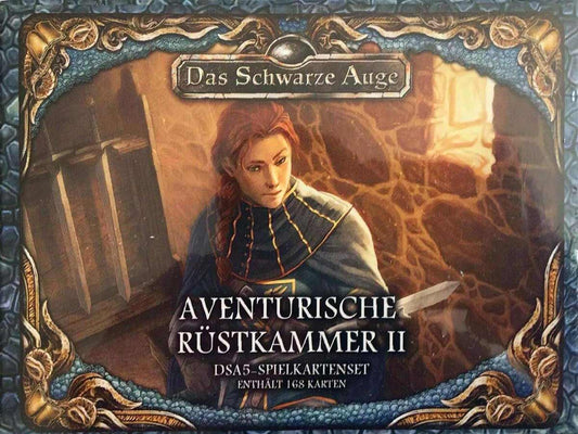 Das Schwarze Auge - Spielkartenset Aventurische Rüstkammer II auf RPGMarket Publikation: Das Schwarze Auge - Spielkartenset Aventurische Rüstkammer II