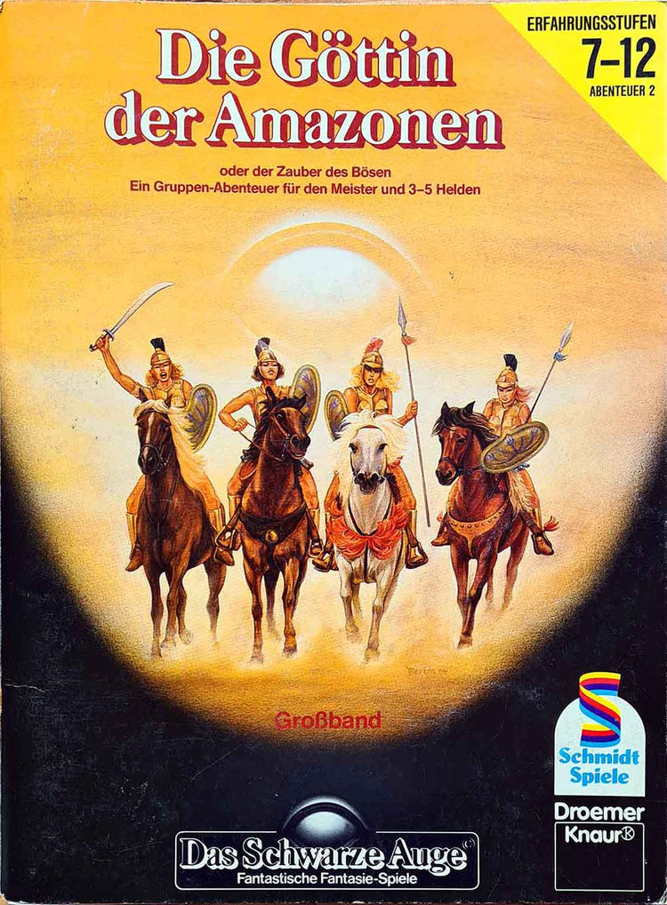 Das Schwarze Auge - Die Göttin der Amazonen auf RPGMarket Publikation: Das Schwarze Auge - Die Göttin der Amazonen