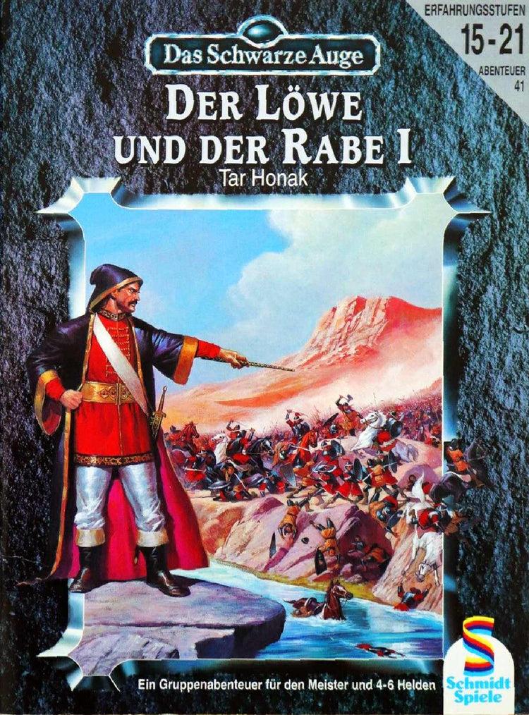Das Schwarze Auge - Der Löwe und der Rabe I auf RPGMarket Publikation: Das Schwarze Auge - Der Löwe und der Rabe I