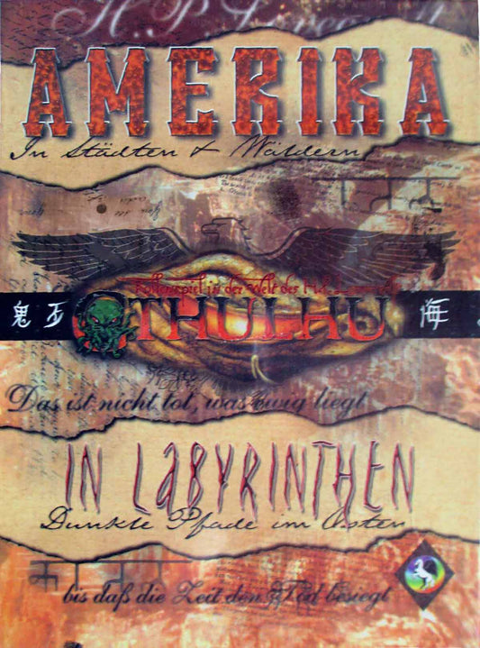 Cthulhu - Amerika & In Labyrinthen auf RPGMarket Publikation: Cthulhu - Amerika & In Labyrinthen