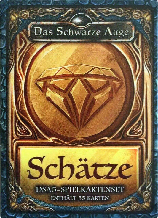 Das Schwarze Auge - Spielkartenset Schätze auf RPGMarket Publikation: Das Schwarze Auge - Spielkartenset Schätze
