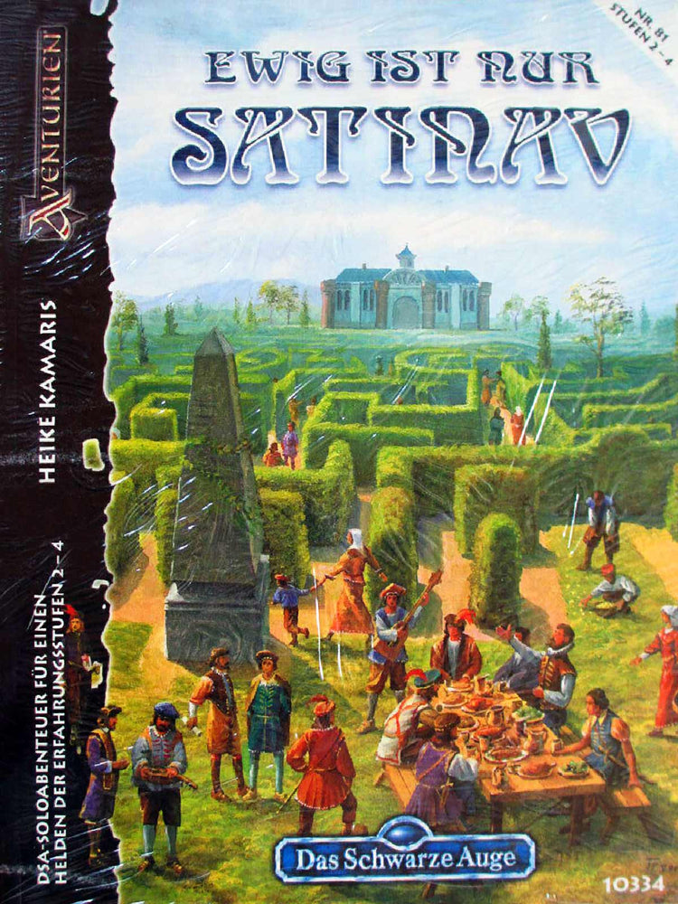 Das Schwarze Auge - Ewig ist nur Satinav auf RPGMarket Publikation: Das Schwarze Auge - Ewig ist nur Satinav