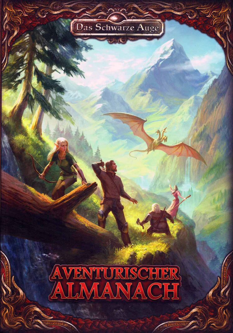 Das Schwarze Auge - Aventurischer Almanach auf RPGMarket Publikation: Das Schwarze Auge - Aventurischer Almanach