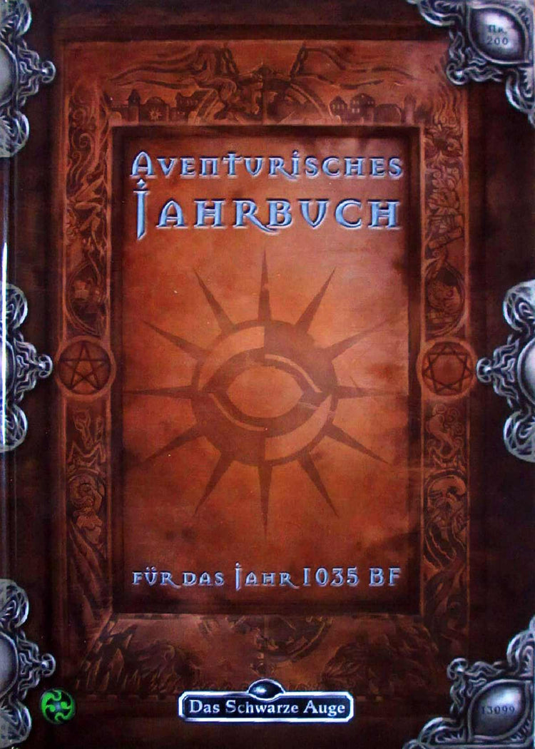 Das Schwarze Auge - Aventurisches Jahrbuch für das Jahr 1035 BF auf RPGMarket Publikation: Das Schwarze Auge - Aventurisches Jahrbuch für das Jahr 1035 BF