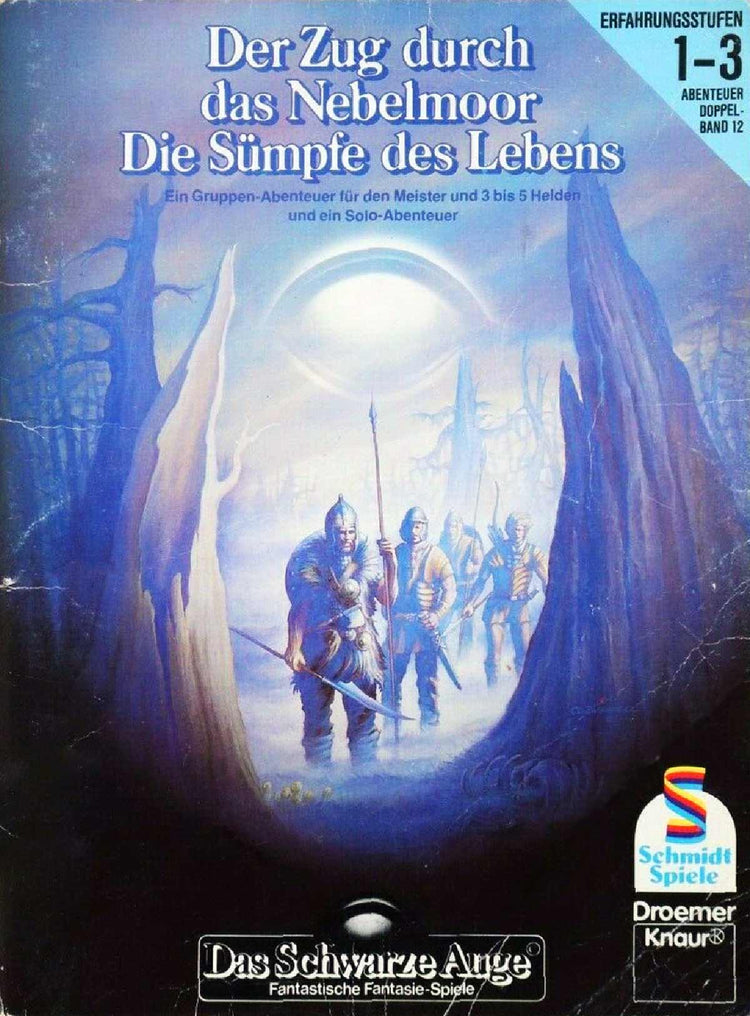 Das Schwarze Auge - Der Zug durch das Nebelmoor - Die Sümpfe des Lebens auf RPGMarket Publikation: Das Schwarze Auge - Der Zug durch das Nebelmoor - Die Sümpfe des Lebens