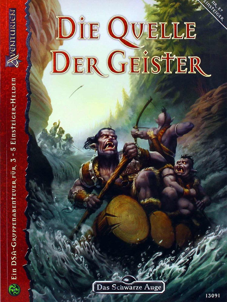 Das Schwarze Auge - Die Quelle der Geister auf RPGMarket Publikation: Das Schwarze Auge - Die Quelle der Geister