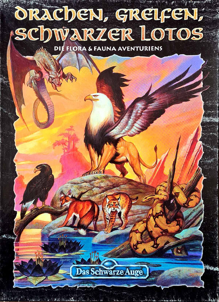 Das Schwarze Auge - Drachen, Greifen, Schwarzer Lotos auf RPGMarket Publikation: Das Schwarze Auge - Drachen, Greifen, Schwarzer Lotos