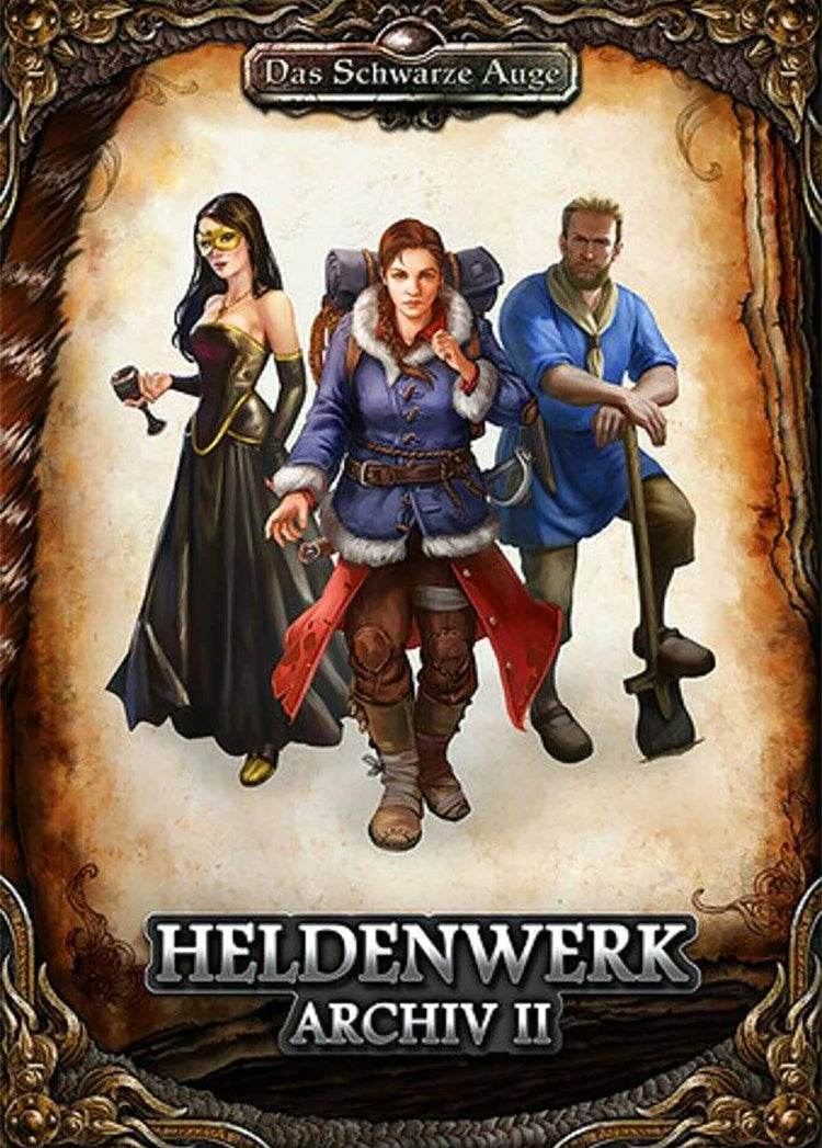 Das Schwarze Auge - Heldenwerk Archiv II auf RPGMarket Publikation: Das Schwarze Auge - Heldenwerk Archiv II