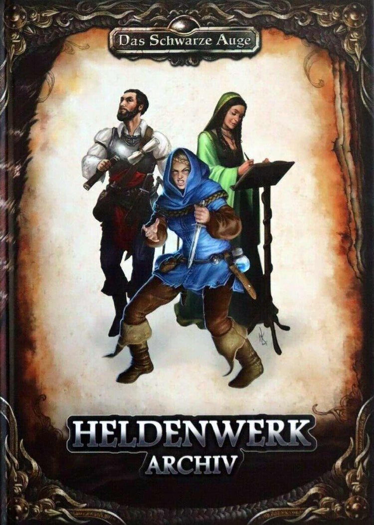 Das Schwarze Auge - Heldenwerk Archiv auf RPGMarket Publikation: Das Schwarze Auge - Heldenwerk Archiv