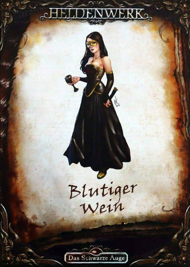 Das Schwarze Auge - Heldenwerk - Blutiger Wein auf RPGMarket Publikation: Das Schwarze Auge - Heldenwerk - Blutiger Wein