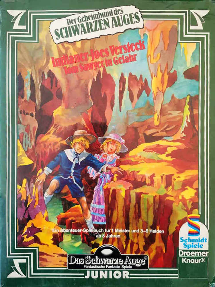 Das Schwarze Auge - Indianer Joes Versteck - Tom Sawyer in Gefahr auf RPGMarket Publikation: Das Schwarze Auge - Indianer Joes Versteck - Tom Sawyer in Gefahr