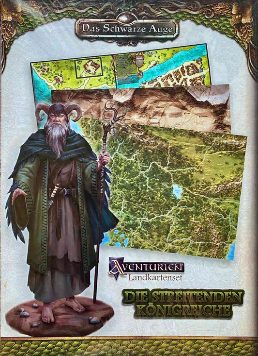 Das Schwarze Auge - Landkartenset Die Streitenden Königreiche auf RPGMarket Publikation: Das Schwarze Auge - Landkartenset Die Streitenden Königreiche