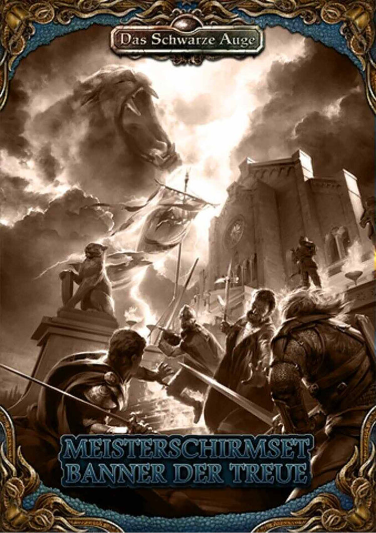 Das Schwarze Auge - Meisterschirmset Banner der Treue auf RPGMarket Publikation: Das Schwarze Auge - Meisterschirmset Banner der Treue