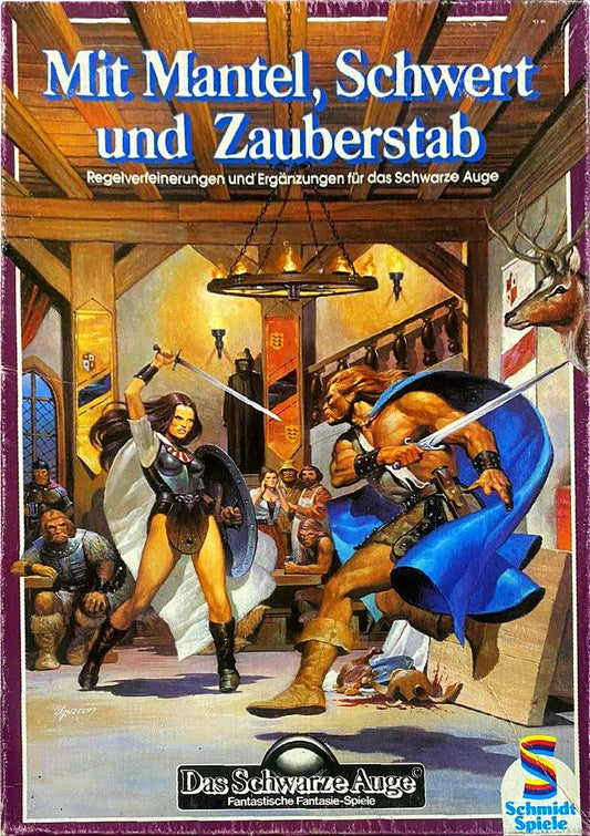 Das Schwarze Auge - Mit Mantel, Schwert und Zauberstab auf RPGMarket Publikation: Das Schwarze Auge - Mit Mantel, Schwert und Zauberstab