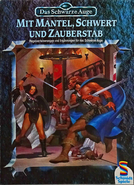 Das Schwarze Auge - Mit Mantel, Schwert und Zauberstab auf RPGMarket Publikation: Das Schwarze Auge - Mit Mantel, Schwert und Zauberstab