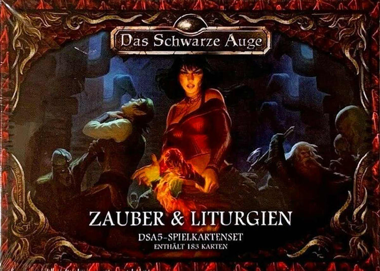 Das Schwarze Auge - Spielkartenset Zauber & Liturgien auf RPGMarket Publikation: Das Schwarze Auge - Spielkartenset Zauber & Liturgien
